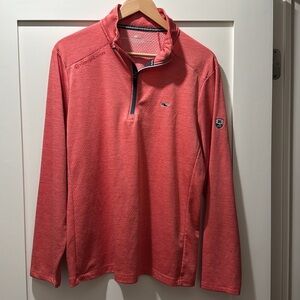 Men’s vineyard vines performance quarter zip sweatshirt